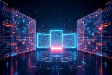 Digital transformation in entertainment concept